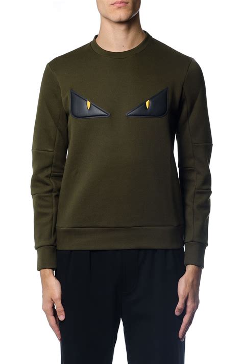 fendi eye sweatshirt|Fendi crew neck sweatshirt.